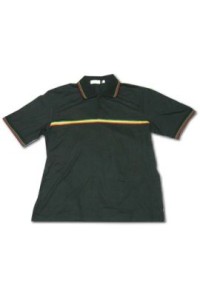 P060 polo衫訂造 polo衫設計 polo衫網站    黑色